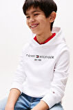 Erkek Çocuk Th Kapüşonlu Sweatshirt - Beyaz | 14 Yaş