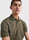 Tommy Hilfiger Koyu Haki Erkek Polo T-Shirt MW0MW17770RBN