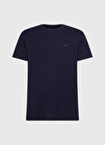 Tommy Hilfiger Mavi Erkek T-Shirt MW0MW24557DW5