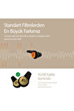 Avcılık/atıcılık Için Kulak Tıkacı Peak Noise Tıbbi Kalite Patentli Membran Filtre 4 Boyut Tıpa   