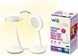 WiZ Portre Wi-Fi Akıllı Masa Lambası - 929003296801 Beyaz