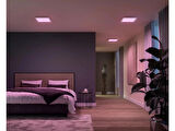 Philips Hue Surimu Beyaz Sıva Üstü RGB Akıllı LED Kare Panel Tavan Armatürü 30x30cm 1760 Lumen