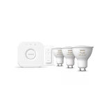 Philips HueWCA 4.2W GU10 Renkli Spot Akıllı Ampul 3'lü Başlangıç Seti (Kumandalı)