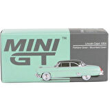 1:64 Diecast Lincoln Capri 1954 Parklane Green Bloomfield Green Mini GT Model Araba