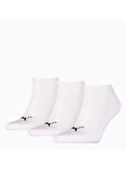 Beyaz Kadın Baskılı Çorap 90794202 PUMA CUSHIONED SNEAKER 3P