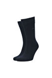 Erkek Ck 2'li Çorap - Lacivert | 39-42