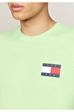 ESSENTIAL FLAG TEE - Basic Tişört - opal yeşil