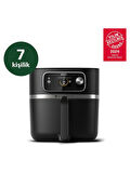 Philips Airfryer 7000 Serisi HD9880/90 Combi XXL Connected 8.3 lt Yağsız Fritöz Outlet