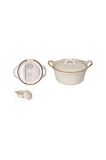 TANTİTONİ STONWARE TENCERE 350 ML 17X14X7 CM