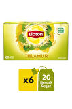 Lipton Ihlamur Bardak Poşet Çay X 6 Adet