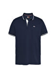 REG TIPPING POLO Regular Fit Nakışlı Lacivert Erkek Polo T-Shirt DM0DM19504C1GTJM