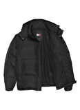 ALASKA PUFFER EXT Siyah Erkek Kapüşon Normal Nakışlı Mont DM0DM19537BDSTJM