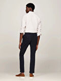 Tommy Hilfiger CHINO BLEECKER STRUCTURE GMD Erkek Lacivert Pantolon MW0MW35636DW5