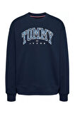 Kadın TJW RLX PREP EXPLORER 1 CREW EXT Sweatshirt-Lacivert | S
