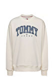 Kadın TJW RLX PREP EXPLORER 1 CREW EXT Sweatshirt-Beyaz | S