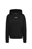 Kadın TJW ESSENTIAL LOGO 1 HOODIE EXT Sweatshirt-Siyah | S