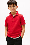 Erkek Çocuk Th Polo T-Shirt - Kırmızı | 6 Yaş