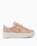 Platform Court Logolu Sneaker
