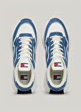 Tommy Hilfiger Beyaz - Mavi Kadın Sneaker EN0EN026550G1