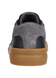 Tommy Hilfiger Siyah Erkek Sneaker TH CUPSET 1A2 LTH MIX