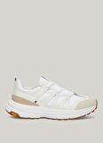 Tommy Hilfiger Beyaz - Krem Erkek Sneaker TECH RUNNER CRAFT VIBRAM