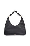 Kadın TH SOFT Leather Omuz Çantası - Siyah | undefined