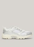 Tommy Hilfiger Beyaz - Gümüş Kadın Sneaker EN0EN02673YBL