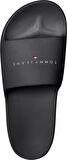 TOMMY HILFIGER TJW PRINTED PU POOL SLIDE Terlik