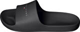 TOMMY HILFIGER TJW PRINTED PU POOL SLIDE Terlik