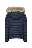 Kadın TJW Basic Kapüşonlu Şişme Mont - Lacivert | XL