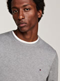 TOMMY HILFIGER ESSENTIAL COTTON CREW NECK Kazak