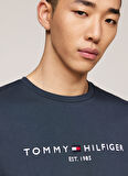 Tommy Hilfiger Bisiklet Yaka Gri Erkek T-Shirt MW0MW11797POM