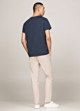 Tommy Hilfiger Bisiklet Yaka Gri Erkek T-Shirt MW0MW11797POM