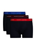 Tommy Hilfiger Erkek Siyah 3'lü Boxer Trunk UM0UM02763 