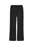 Siyah Kadın Yüksek Bel Standart Fit Eşofman Altı TJW LINEAR SWEATPANT