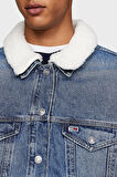 Tommy Jeans Erkek Kot Ceket DM0DM20470 1BJ