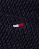 TOMMY HILFIGER STRUCTURE ZIP MOCK Süveter