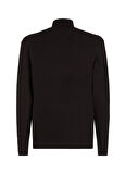Tommy Hilfiger Bisiklet Yaka Normal Siyah Erkek Kazak MW0MW36526BDS
