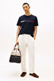 Erkek Th Yuvarlak Yaka T-Shirt - Lacivert | XS