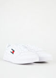 Tommy Hilfiger Beyaz Erkek Sneaker (NEW)TJM CUPSOLE LEATHER ESS