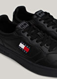 Tommy Hilfiger Siyah Erkek Sneaker (NEW)TJM CUPSOLE LEATHER ESS