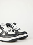 Tommy Hilfiger Beyaz - Siyah Erkek Sneaker TJM BASKET RETRO CUPSOLE WL
