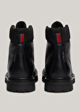Tommy Hilfiger Deri Siyah Erkek Bot TJM LACE UP BOOT