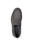 Tommy Hilfiger Süet Gri Erkek Loafer HILFIGER COMFORT LWT SDE LOAFER