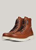 Tommy Hilfiger Deri Kahve Erkek Bot TH AMERICAN PREM CHECK LTH BOOT
