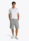 Tommy Hilfiger Beyaz Erkek T-Shirt MW0MW37313YBR
