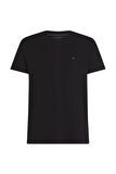 Erkek ESSENTIAL REG FIT SOLID TEE T-Shirt - SİYAH | 2XL
