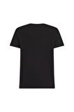 Erkek ESSENTIAL REG FIT SOLID TEE T-Shirt - SİYAH | 2XL