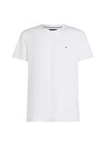 Tommy Hilfiger Bisiklet Yaka Beyaz Erkek T-Shirt MW0MW37267YBR