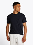Tommy Hilfiger Mavi Erkek T-Shirt MW0MW37283DW5